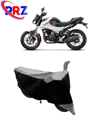 RRZ Waterproof Two Wheeler Cover for Hero(Xtreme, Black, Grey)