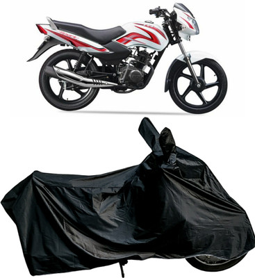Autofly Waterproof Two Wheeler Cover for TVS(Sport KS BS6, Black)