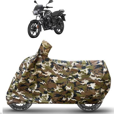 Caronix Waterproof Two Wheeler Cover for Bajaj(Pulsar 125, Brown)