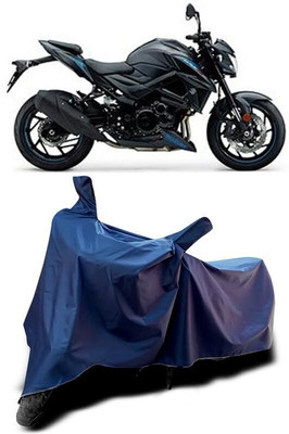DeepShakshi AUTOMOTIVE Two Wheeler Cover for Suzuki(GSX-S750, Blue)