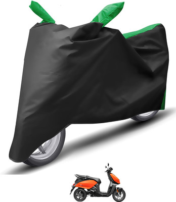 Caronix Waterproof Two Wheeler Cover for Universal For Bike(Green)