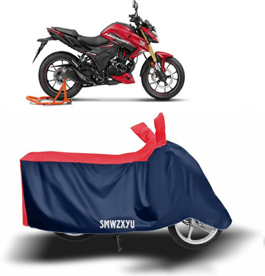 smwzxyu Waterproof Two Wheeler Cover for Honda(Hornet 2.0, Blue, Red)