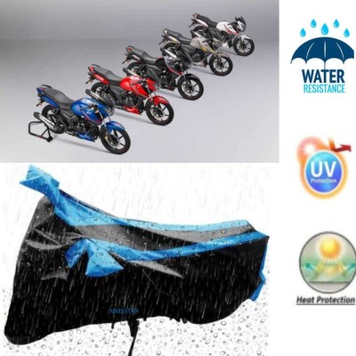 MMSSTAR Waterproof Two Wheeler Cover for Universal For Bike(Aquila Pro 650, Black)