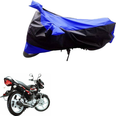 Mdstar Waterproof Two Wheeler Cover for Suzuki(Zeus, Black, Blue)