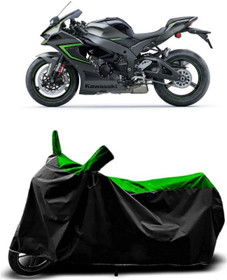VESMEI Two Wheeler Cover for Kawasaki(Ninja ZX-14R, Green)