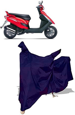 Amexride Two Wheeler Cover for Bajaj(Kristal, Blue)