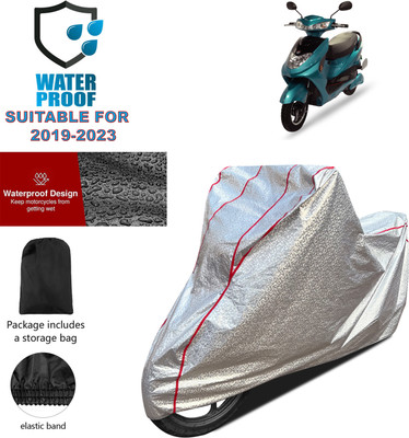 PAGORA Waterproof Two Wheeler Cover for Okinawa(R30 electric scooter, Silver)