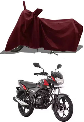 RRZ Two Wheeler Cover for Bajaj(Discover, Maroon)