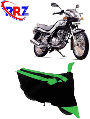 RRZ Waterproof Two Wheeler Cover for TVS(Fiero F2, Black, Green)