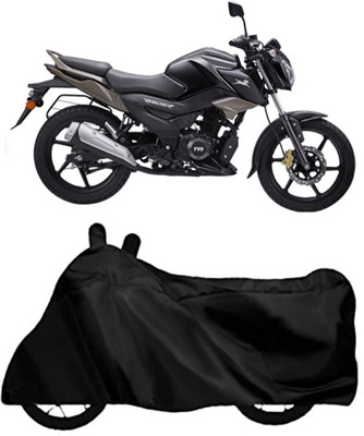 Autoinnovation Waterproof Two Wheeler Cover for TVS(Raider, Black)