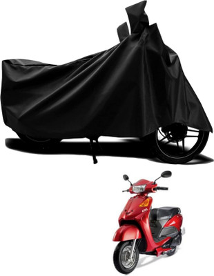 KEDIT Two Wheeler Cover for Indus(Yo Electron, Black)