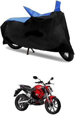 Mdstar Waterproof Two Wheeler Cover for Revolt(Blue, Black)