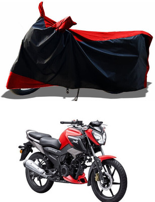 DeepShakshi AUTOMOTIVE Waterproof Two Wheeler Cover for TVS(RED 125 BS6, Red)