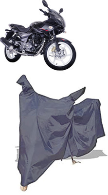 Amexride Two Wheeler Cover for Bajaj(Pulsar 220 DTS-i, Grey)
