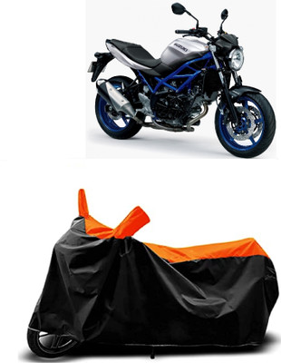 VESMEI Two Wheeler Cover for Suzuki(SV650 BS6, Orange)