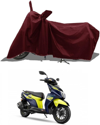 DeepShakshi AUTOMOTIVE Waterproof Two Wheeler Cover for Yamaha(Majesty S 155 maxi, Maroon)