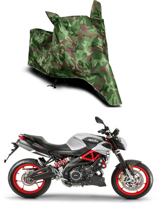 Furious3D Two Wheeler Cover for Aprilia(Shiver 900, Multicolor)