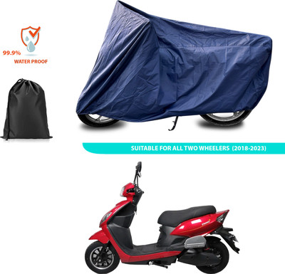 PAGORA Waterproof Two Wheeler Cover for PURE EV(Blue)