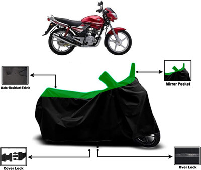 Amexride Two Wheeler Cover for Yamaha(Libero LX, Green)