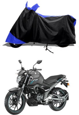 GROFATIK Two Wheeler Cover for Yamaha(FZ S V3 BS6, Blue)