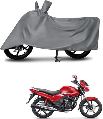 DeepShakshi AUTOMOTIVE Waterproof Two Wheeler Cover for Hero(Achiever, Grey)