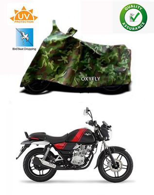 AutoRash Two Wheeler Cover for Bajaj(V15, Green)