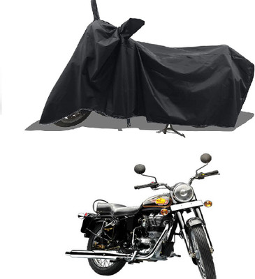 Nanit Waterproof Two Wheeler Cover for Royal Enfield(Bullet 350 Twinspark, Black)