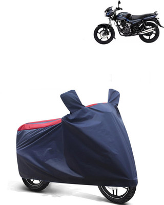 CARNEST Two Wheeler Cover for Bajaj(Discover 150 s, Red, Blue)