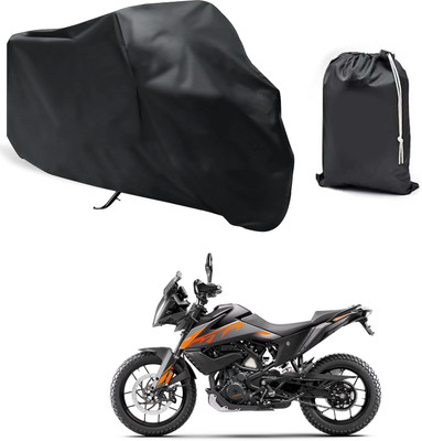CODOKI Waterproof Two Wheeler Cover for KTM(390 Adventure BS6, Black)