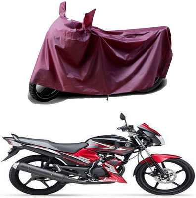 THE REAL ARV Waterproof Two Wheeler Cover for Yamaha(SS, Maroon)