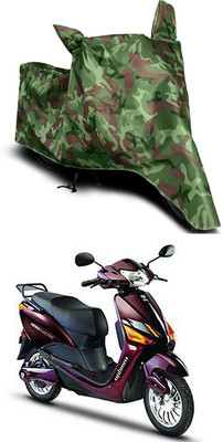 MMSSTAR Waterproof Two Wheeler Cover for Hero(Electric Optima Plus, Multicolor)