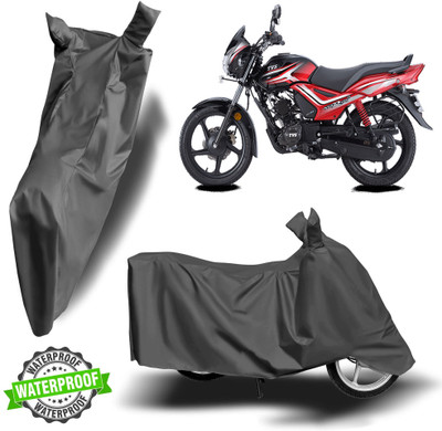 NG Auto Front Waterproof Two Wheeler Cover for TVS(Sport, Grey)