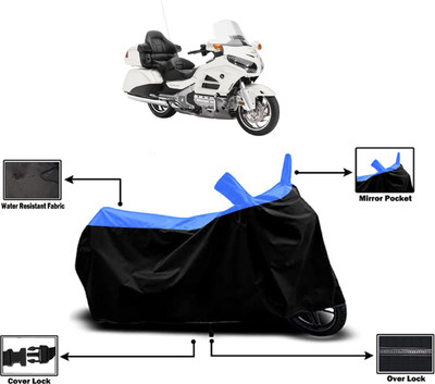 Amexride Two Wheeler Cover for Honda(Gold Wing GL1800, Multicolor)