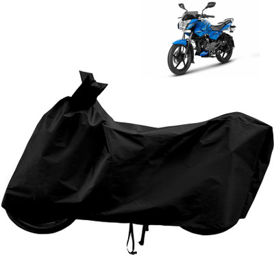 Horseyaart Waterproof Two Wheeler Cover for Bajaj(Pulsar 135, Black)