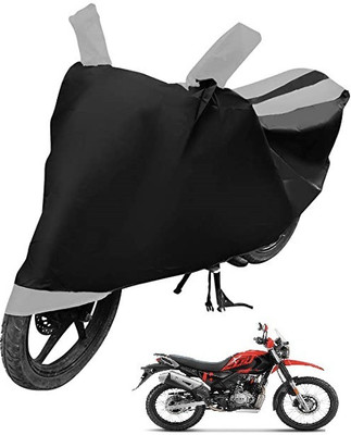 MOCKHE Two Wheeler Cover for Hero(Xpulse 200T, Silver)