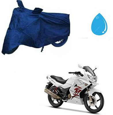 DeepShakshi AUTOMOTIVE Waterproof Two Wheeler Cover for Hero(Karizma, Blue)