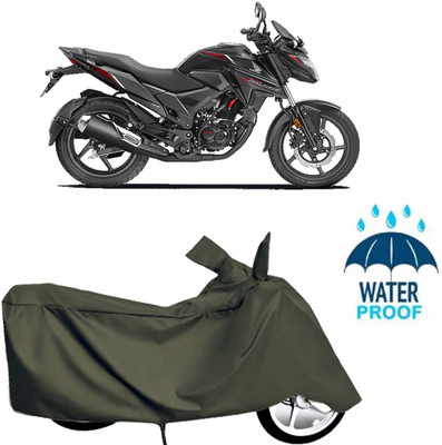 Autoinnovation Waterproof Two Wheeler Cover for Honda(Green)