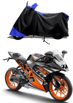 GROFATIK Two Wheeler Cover for KTM(RC125 BS6, Blue)