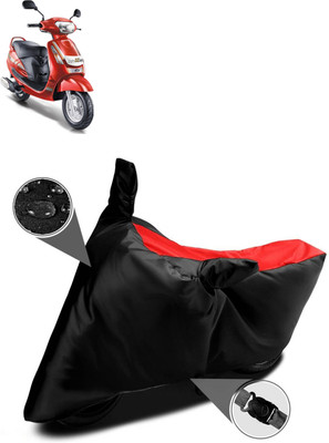 CODOKI Waterproof Two Wheeler Cover for Mahindra(Duro, Red)