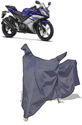 Amexride Two Wheeler Cover for Yamaha(YZF R15 Ver 2.0, Grey)