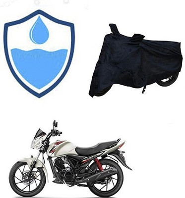 MMSSTAR Waterproof Two Wheeler Cover for Suzuki(Sling Shot Plus, Black)