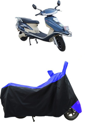 Coxtor Waterproof Two Wheeler Cover for Tunwal(Sport 63 60V, Blue)