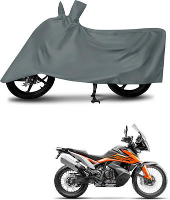 DeepShakshi AUTOMOTIVE Waterproof Two Wheeler Cover for KTM(Grey)