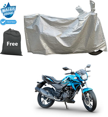CODOKI Waterproof Two Wheeler Cover for Hero(Xtreme 200R, Silver)