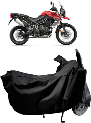 Amexride Two Wheeler Cover for Triumph(Tiger 800 XCA, Multicolor)