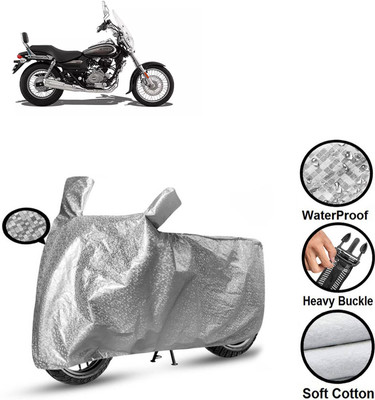 CODOKI Waterproof Two Wheeler Cover for Bajaj(Avenger 220 Cruise, Silver)