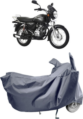 Amexride Two Wheeler Cover for Bajaj(Boxer, Grey)
