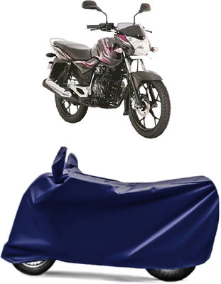 Swarish Two Wheeler Cover for Bajaj(Discover, Blue)