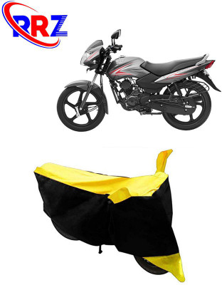 RRZ Waterproof Two Wheeler Cover for TVS(Sport, Black, Yellow)