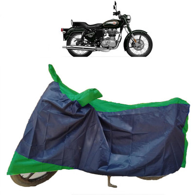 DIGGU Two Wheeler Cover for Royal Enfield(Standardv, Multicolor)